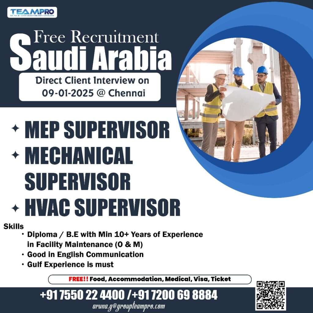 FREE RECRUIMENT SEARCH GULF JOBS IN SAUDI ARABIA-abroad jobs-gulf jobs-gulf walkin