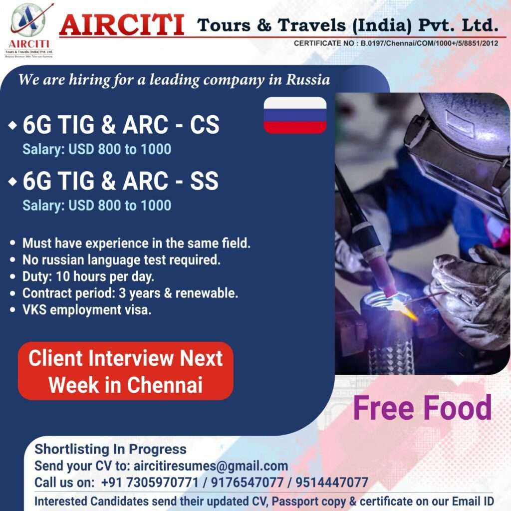 HIRING FOR SEARCH JOB IN RUSSIA-abroad jobs-gulf jobs-gulf walkin