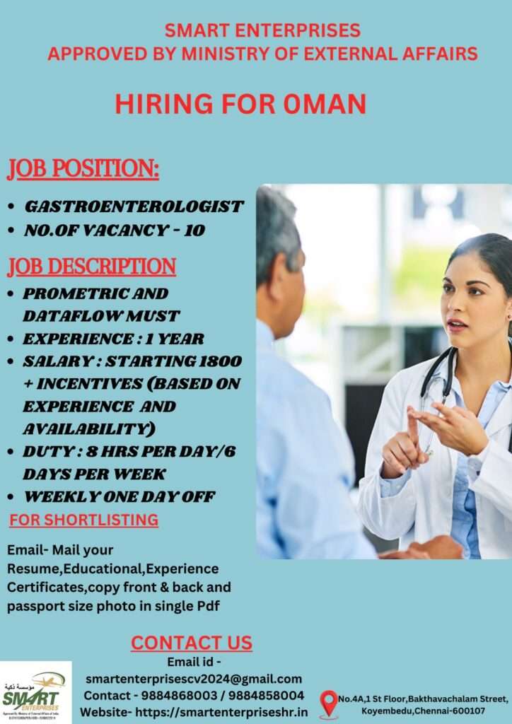 HIRING FOR CAREERS ABROAD IN OMAN-abroad jobs-gulf jobs-gulf walkin