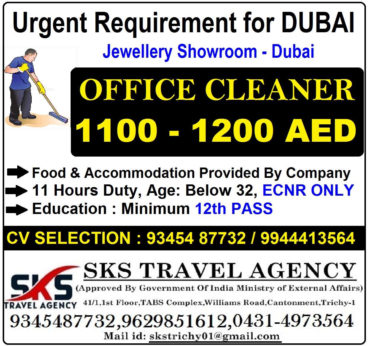 HIRING FOR JOB HUB IN DUBAI