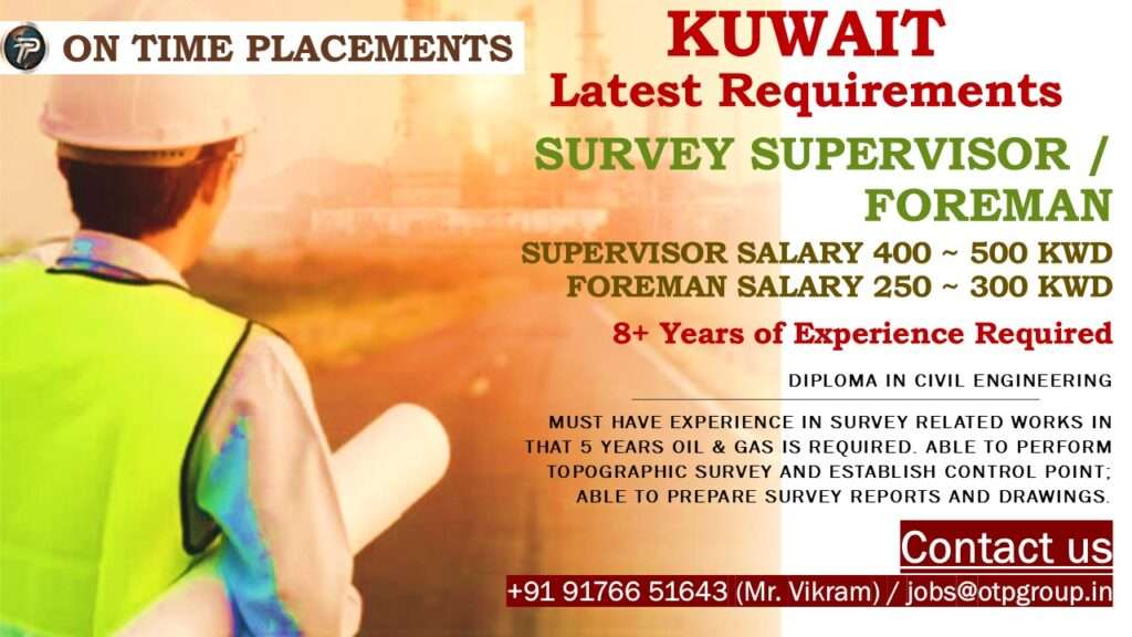 HIRING FOR SKILLS JOB IN KUWAIT-ABROAD JOBS-GULF JOBS-GULF WALKIN