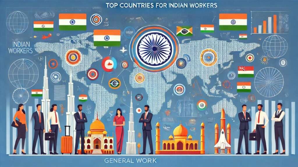 Top Countries for Indian Workers Seeking General Work Opportunities Abroad in 2025-overseaswalkin